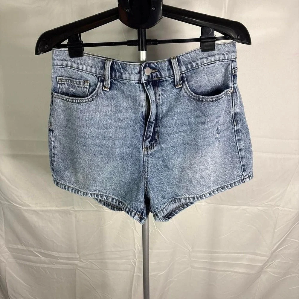 Altar'd State blue denim shorts